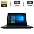 Мобильная рабочая станция HP ZBook 15 G4 / 15.6" (1920x1080) IPS Touch / Intel Core i7-7820HQ (4 (8) ядра по 2.9 - 3.9 GHz) / 32 GB DDR4 / 500 GB SSD / Intel UHD Graphics 630 / WebCam / HDMI - 1