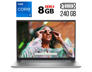 БУ Ноутбук Б-класс Dell Inspiron 16 5620 / 16&quot; (1920x1200) IPS / Intel Core i7-1255U (10 (12) ядер по 1.7 - 4.7 GHz) / 8 GB DDR4 / 240 GB SSD M.2 / Intel Iris Xe Graphics / WebCam / Fingerprint / USB 3.2 / HDMI / Windows 10 лицензия из Европы в Харькове