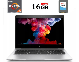 БУ Ультрабук HP Elitebook 745 G5 / 14&quot; (1920x1080) IPS / AMD Ryzen 5 2500U (4 (8) ядра по 2.0 - 3.6 GHz) / 16 GB DDR4 / 256 GB SSD / AMD Radeon Vega 8 Graphics / WebCam / USB 3.1 / HDMI из Европы в Харкові