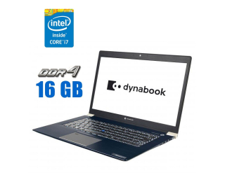 БУ Ультрабук Toshiba Dynabook Tecra X40-F / 14&quot; (1920x1080) IPS Touch / Intel Core i7-8665U (4 (8) ядра по 1.9 - 4.8 GHz) / 16 GB DDR4 / 240 GB SSD / Intel UHD Graphics 620 / WebCam  из Европы в Харькове