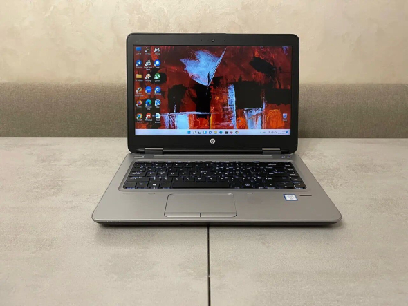 Ноутбук HP ProBook 640 G2 / 14&quot; (1920x1080) TN / Intel Core i5-6300U (2 (4) ядра по 2.4 - 3.0 GHz) / 8 GB DDR4 / 256 GB SSD / Intel HD Graphics 520 / WebCam / DisplayPort - 2