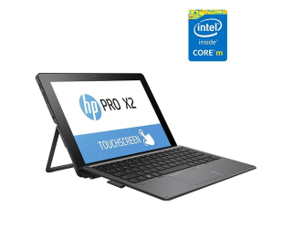 БУ Ноутбук-трансформер HP Pro x2 612 G2 / 12&quot; (1920x1280) IPS Touch / Intel Core m3-7Y30 (2 (4) ядра по 1.0 - 2.6 GHz) / 4 GB DDR3 / 256 GB SSD / Intel HD Graphics 615 / WebCam из Европы в Харькове