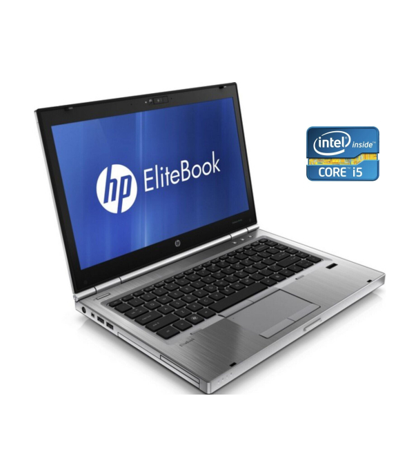 Ноутбук Б-класс HP EliteBook 8460P / 14&quot; (1366x768) TN / Intel Core i5-2520M (2 (4) ядра по 2.5 - 3.2 GHz) / 8 GB DDR3 / 120 GB SSD / Intel HD Graphics 3000 / WebCam / DVD-ROM - 1