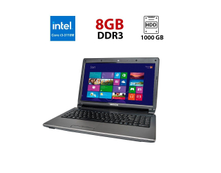 БУ Ноутбук Medion Akoya P6638 / 15.6&quot; (1366x768) TN / Intel Core i3-3110M (2 (4) ядра по 2.4 GHz) / 8 GB DDR3 / 1000 GB HDD / nVidia GeForce GT 635M, 1 GB DDR3, 128-bit / WebCam из Европы в Харкові