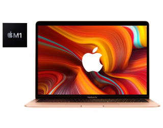 БУ Ультрабук Apple MacBook Air 13 2020 A2337 / 13.3&quot; (2560x1600) IPS / Apple M1 (8 ядер по 2.1 - 3.2 GHz) / 16 GB DDR3 / 512 GB SSD / Apple M1 Graphics / WebCam / MacOS из Европы в Харкові