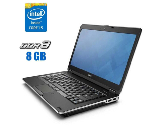 БУ Ноутбук Dell Latitude E6440 / 14&quot; (1600x900) TN / Intel Core i5-4300M (2 (4) ядра по 2.6 - 3.3 GHz) / 8 GB DDR3 / 240 GB SSD / Intel HD Graphic 4600 / WebCam / Windows 10 из Европы в Харькове