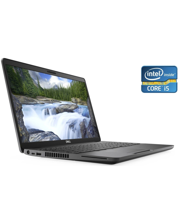 Ноутбук Dell Latitude 5500 / 15.6&quot; (1920x1080) IPS / Intel Core i5-8265U (4 (8) ядра по 1.6 - 3.9 GHz) / 8 GB DDR4 / 256 GB SSD / Intel UHD Graphics 620 / WebCam / Win 10 Pro - 1