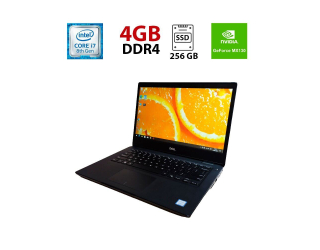 БУ Игровой ноутбук Dell Latitude 3400 / 14&quot; (1920х1080) IPS / Intel Core i7-8565U (4 (8) ядра по 1.8 - 4.6 GHz) / 16 GB DDR4 / 256 GB SSD / nVidia GeForce MX130, 2 GB GDDR5, 64-bit / WebCam / USB 3.0 из Европы в Харкові