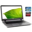 Игровой ноутбук HP ProBook 470 G3 / 17.3" (1600x900) TN / Intel Core i5-6200U (2 (4) ядра по 2.3 - 2.8 GHz) / 8 GB DDR3 / 256 GB SSD / AMD Radeon R7 M340, 2 GB DDR3, 64-bit / WebCam / Win 10 Pro - 1