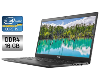 БУ Ноутбук Б-класс Dell Latitude 3510 / 15.6&quot; (1366x768) TN / Intel Core i5-10210U (4 (8) ядра по 1.6 - 4.2 GHz) / 16 GB DDR4 / 512 GB SSD / Intel UHD Graphics / WebCam / Windows 10 из Европы в Харкові