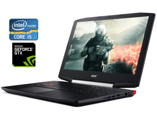 БУ Игровой ноутбук Acer Aspire VX5-591G / 15.6&quot; (1920x1080) IPS / Intel Core i5-7300HQ (4 ядра по 2.5 - 3.5 GHz) / 16 GB DDR4 / 256 GB SSD M.2 / nVidia GeForce GTX 1050 Ti, 4 GB GDDR5, 128-bit / WebCam / Win 10 из Европы в Харькове