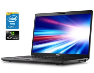 БУ Игровой ноутбук Dell Latitude 5501 / 15.6&quot; (1920x1080) IPS / Intel Core i7-9850H (6 (12) ядра по 2.6 - 4.6 GHz) / 32 GB DDR4 / 1000 GB SSD M.2 / nVidia GeForce MX150, 2 GB GDDR5, 64-bit / WebCam / Win 10 Pro из Европы в Харкові
