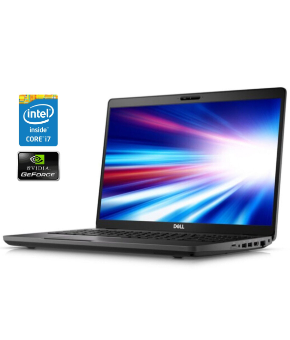 Игровой ноутбук Dell Latitude 5501 / 15.6&quot; (1920x1080) IPS / Intel Core i7-9850H (6 (12) ядра по 2.6 - 4.6 GHz) / 32 GB DDR4 / 1000 GB SSD M.2 / nVidia GeForce MX150, 2 GB GDDR5, 64-bit / WebCam / Win 10 Pro - 1