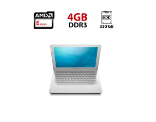 БУ Нетбук Б-класс Lenovo S206 / 11.6&quot; (1366х768) TN / AMD E-300 (2 ядра по 1.3 GHz) / 4 GB DDR3 / 320 GB HDD / AMD Radeon HD 6310M / WebCam из Европы в Харькове