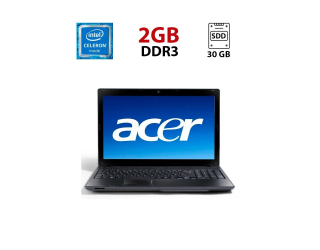 БУ Ноутбук Acer Aspire ES1-111M / 11.6&quot; (1366x768) TN / Intel Celeron N2840 (2 ядра по 2.16 - 2.58 GHz) / 2 GB DDR3 / 30 GB SSD / Intel HD Graphics / WebCam из Европы в Харькове