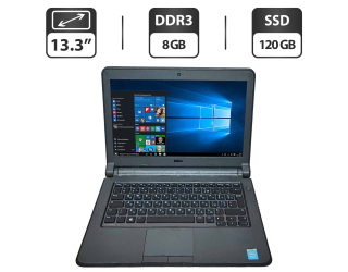 БУ Ноутбук Dell Latitude 3340 / 13.3&quot; (1366x768) TN / Intel Celeron 2957U (2 ядра по 1.4 GHz) / 8 GB DDR3 / 120 GB SSD / Intel HD Graphics / WebCam / HDMI из Европы в Харькове
