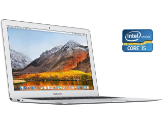 БУ Ультрабук Apple MacBook Air 13 A1466 2017 / 13.3&quot; (1440x900) IPS / Intel Core i5-5350U (2 (4) ядра по 1.8 - 2.9 GHz) / 8 GB DDR4 / 256 GB SSD / Intel HD Graphics 6000 / WebCam / macOS из Европы в Харкові
