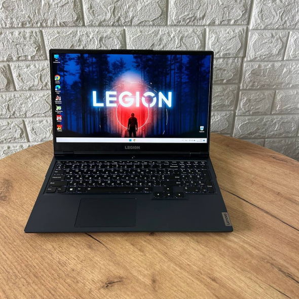 Игровой ноутбук Lenovo Legion 5 15ACH6H / 15.6&quot; (1920x1080) IPS / AMD Ryzen 5 5600H (6 (12) ядер по 3.3 - 4.2 GHz) / 16 GB DDR4 / 512 GB SSD / nVidia GeForce RTX 3060, 6 GB GDDR6, 192-bit / WebCam - 2