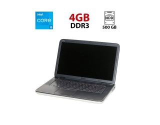 БУ Ноутбук Dell XPS L501X / 15.6&quot; (1366x768) TN / Intel Core i5-460M (2 (4) ядра по 2.53 - 2.8 GHz) / 4 GB DDR3 / 500 GB HDD / Intel HD Graphics / WebCam из Европы в Харькове