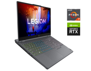 БУ Игровой ноутбук Lenovo Legion 5-15ARH7H / 15.6&quot; (1920x1080) IPS / AMD Ryzen 7 6800H (8 (16 ядер по 3.2 - 4.7 GHz) / 8 GB DDR5 / 1000 GB SSD / nVidia GeForce RTX 3060, 6 GB GDDR6, 192-bit / WebCam / Win 11 Home из Европы