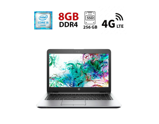 БУ Ноутбук HP EliteBook 840 G3 / 14&quot; (1920x1080) TN / Intel Core i5-6300U (2 (4) ядра по 2.4 - 3.0 GHz) / 8 GB DDR4 / 256 GB SSD / Intel HD Graphics 520 / WebCam / LTE из Европы в Харкові