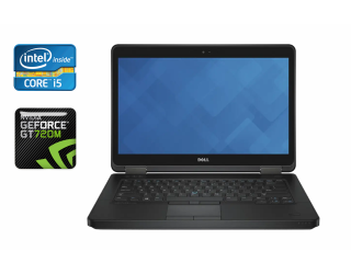 БУ Ноутбук Dell Latitude E7470 / 14&quot; (1366x768) TN / Intel Core i5-6200U (2 (4) ядра по 2.3 - 2.8 GHz) / 8 GB DDR4 / 256 GB SSD / Intel HD Graphics 520 / WebCam / Windows 10 из Европы в Харкові