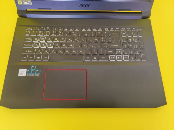 Игровой ноутбук Acer Nitro 5 AN517-52-789D / 17.3&quot; (1920x1080) IPS / Intel Core i7-10750H (6 (12) ядра по 2.6 - 5.0 GHz) / 16 GB DDR4 / 512 GB SSD / nVidia GeForce RTX 3060, 6 GB GDDR6, 192-bit / WebCam - 3