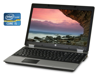 БУ Ноутбук Б-класс HP ProBook 6550b / 15.6&quot; (1366x768) TN / Intel Core i5-430M (2 (4) ядра по 2.26 - 2.53 GHz) / 4 GB DDR3 / 120 GB SSD / Intel HD Graphics / WebCam / Win 10 Corp из Европы в Харькове