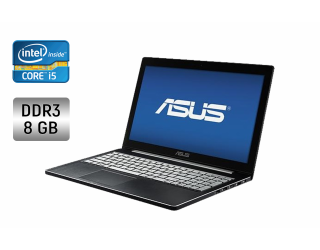 БУ Ноутбук Asus Q501L / 15.6&quot; (1920x1080) IPS Touch / Intel Core i5-4200U (2 (4) ядра по 1.6 - 2.6 GHz) / 8 GB DDR3 / 240 GB SSD / Intel HD Graphics 4400 / WebCam / Windows 10 из Европы в Харькове