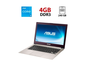 БУ Ноутбук Asus UX31A / 13.3&quot; (1920x1080) TN / Intel Core i5-3317U (2 (4) ядра по 1.7 - 2.6 GHz) / 4 GB DDR3 / 240 GB SSD / Intel HD Graphics 4000 / WebCam из Европы в Харькове