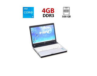 БУ Нетбук Fujitsu LifeBook P771 / 12.1&quot; (1280x800) TN / Intel Core i5-2520M (2 (4) ядра по 2.5 - 3.2 GHz) / 4 GB DDR3 / 500 GB HDD / Intel HD Graphics 3000 из Европы в Харкові
