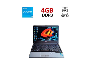 БУ Ноутбук Fujitsu LifeBook S762 / 13.3&quot; (1366x768) TN / Intel Core i5-3320M (2 (4) ядра по 2.6 - 3.3 GHz) / 4 GB DDR3 / 500 GB HDD / Intel HD Graphics 4000 / WebCam из Европы в Харькове