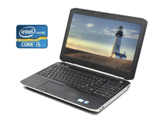 БУ Ноутбук Dell Latitude E5520 / 15.6&quot; (1366x768) TN / Intel Core i5-2520M (2 (4) ядра по 2.5 - 3.2 GHz) / 8 GB DDR3 / 240 GB SSD / Intel HD Graphics 3000 / DVD-RW / Win 10 Pro из Европы в Харкові