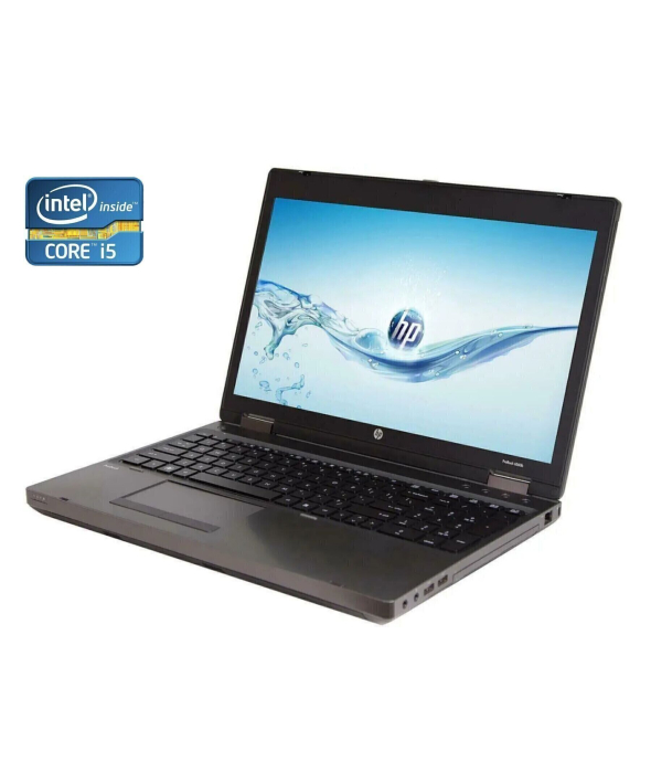 Ноутбук HP ProBook 6560b / 15.6&quot; (1366x768) TN / Intel Core i5-2410M (2 (4) ядра по 2.3 - 2.9 GHz) / 8 GB DDR3 / 480 GB SSD / Intel HD Graphics 3000 / WebCam / DVD-RW / Win 10 Pro - 1