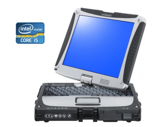 БУ Защищенный ноутбук-трансформер Panasonic Toughbook CF-19 / 10.1&quot; (1024x768) TN / Intel Core i5-3210M (2 (4) ядер по 2.5 - 3.1 GHz) / 12 GB DDR3 / 480 GB SSD / Intel HD Graphics 4000 / Win 10 Pro из Европы в Харькове