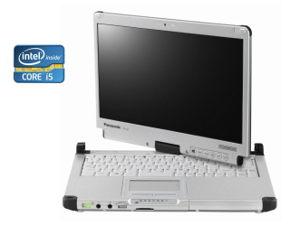 БУ Защищенный ноутбук-трансформер Panasonic Toughbook CF-C2 / 12.5&quot; (1366x768) TN / Intel Core i5-4200U (2 (4) ядра по 1.6 - 2.6 GHz) / 12 GB DDR3 / 480 GB SSD / Intel HD Graphics 4400 / WebCam / 4G LTE / Win 10 Pro из Европы в Харкові