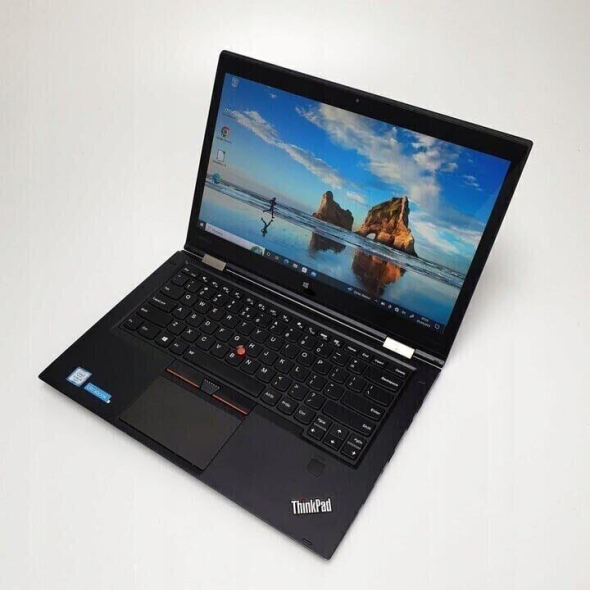 Ноутбук-трансформер Б-класс Lenovo ThinkPad Yoga X1 / 14&quot; (2560x1440) IPS Touch / Intel Core i5-7300U (2 (4) ядра по 2.6 - 3.5 GHz) / 8 GB DDR3 / 240 GB SSD / Intel HD Graphics 620 / WebCam - 9
