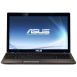 Ноутбук Asus K53SV / 15.6" (1366x768) TN / Intel Core i7-2630QM (4 (8) ядра по 2.0 - 2.9 GHz) / 8 GB DDR3 / 240 GB SSD / nVidia GeForce GT 540M, 1 GB DDR3, 128-bit / WebCam / DVD-ROM / Win 10 Pro - 2