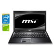 Ноутбук MSI FX720 / 17.3" (1920x1080) IPS / Intel Core i7-2670QM (4 (8) ядра по 2.2 - 3.1 GHz) / 8 GB DDR3 / 240 GB SSD / nVidia GeForce GT 520M, 1 GB DDR3, 64-bit / WebCam / DVD-RW / Win 10 Pro - 1