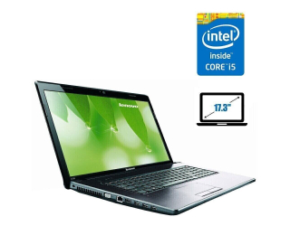 БУ Ноутбук Lenovo G770 / 17.3&quot; (1600x900) TN / Intel Core i5-2430M (2 (4) ядра по 2.4 - 3.0 GHz) / 8 GB DDR3 / 240 GB SSD / Intel HD Graphics 3000 / WebCam из Европы