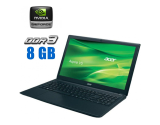 БУ Ноутбук Б-класс Acer Aspire V5-531 / 15.6&quot; (1366x768) TN / Intel Pentium 967 (2 ядра по 1.3 GHz) / 8 GB DDR3 / 120 GB SSD / nVidia GeForce GT 620M, 1 GB DDR3, 64-bit / WebCam  из Европы в Харкові