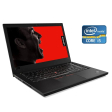 Ультрабук Lenovo ThinkPad T480s / 14" (1920x1080) IPS / Intel Core i5-8250U (4 (8) ядра по 1.6 - 3.4 GHz) / 16 GB DDR4 / 240 GB SSD / Intel UHD Graphics 620 / WebCam - 1