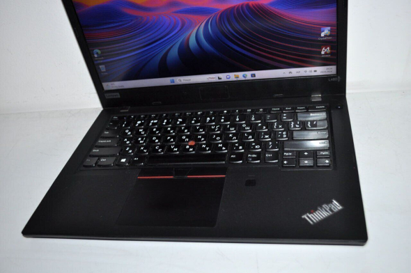Ультрабук Lenovo ThinkPad L480 / 14&quot; (1920x1080) IPS / Intel Core i7-8550U (4 (8) ядра по 1.8 - 4.0 GHz) / 32 GB DDR4 / 1000 GB SSD NEW / Intel UHD Graphics 620 / WebCam / HDMI / Windows 11 Pro - 4