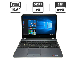 БУ Ноутбук Б-класс Dell Inspirion 15R-5521 / 15.6&quot; (1366x768) TN / Intel Core i5-3337U (2 (4) ядра по 1.8 - 2.7 GHz) / 8 GB DDR3 / 256 GB SSD / Intel HD Graphics 4000 / WebCam / HDMI из Европы