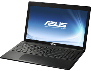БУ Ноутбук Б-класс Asus X55A / 15.6&quot; (1366x768) TN / Intel Celeron B815 (2 ядра по 1.6 GHz) / 4 GB DDR3 / 320 GB HDD / Intel HD Graphics / WebCam / DVD-ROM из Европы в Харкові