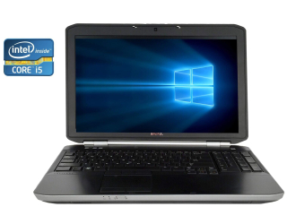 БУ Ноутбук Dell Latitude E5520 / 15.6&quot; (1366x768) TN / Intel Core i5-2430M (2 (4) ядра по 2.4 - 3.0 GHz) / 8 GB DDR3 / 320 GB HDD / Intel HD Graphics 3000 / WebCam из Европы в Харькове