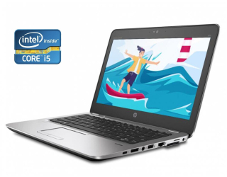 БУ Нетбук HP EliteBook 820 G3 / 12.5&quot; (1920x1080) IPS / Intel Core i5-6300U (2 (4) ядра по 2.4 - 3.0 GHz) / 8 GB DDR4 / 240 GB SSD / Intel HD Graphics 520 / WebCam / Win 10 Pro из Европы в Харкові