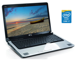 БУ Ноутбук Dell Studio 1747 / 17.3&quot; (1600x900) TN / Intel Core i7-720QM (4 (8) ядра по 1.6 - 2.8 GHz) / 4 GB DDR3 / 500 GB HDD / AMD Radeon HD 4650, 1GB DDR3, 128-bit / WebCam / Win 7 из Европы в Харкові