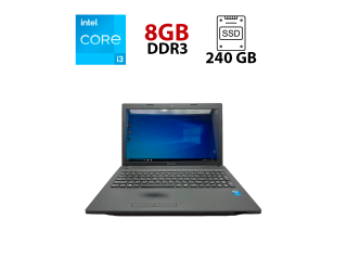БУ Ноутбук Lenovo G500 / 15.6&quot; (1366x768) TN / Intel Core i3-4000M (2 (4) ядра по 2.4 GHz) / 8 GB DDR3 / 240 GB SSD / Intel HD Graphics 2500 / WebCam из Европы в Харкові