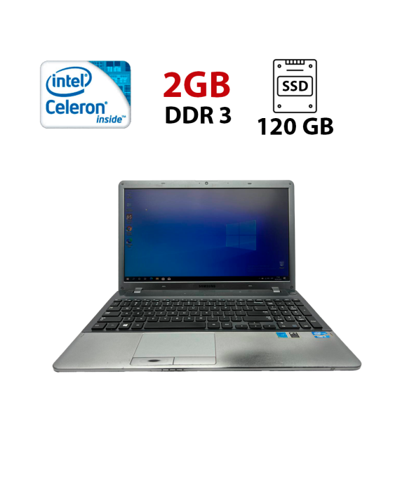 Ноутбук Б-класс Lenovo Ideapad 110-14IBR / 14&quot; (1366x768) TN / Intel Celeron N3060 (2 (дра по 1.6 - 2.48 GHz) / 2 GB DDR3 / 120 GB SSD / Intel HD Graphics 400 / WebCam - 1